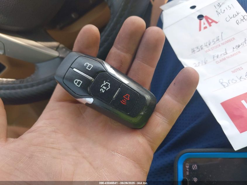 2016 Ford Mustang V6 VIN: 1FA6P8AM7G5316584 Lot: 43046541