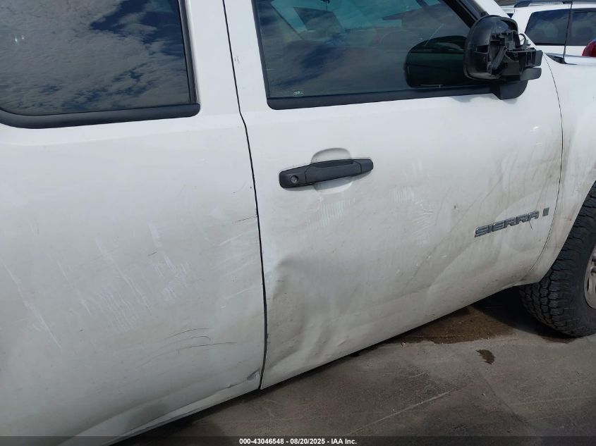 2009 GMC Sierra 1500 Work Truck VIN: 1GTEC19C09Z239086 Lot: 43046548