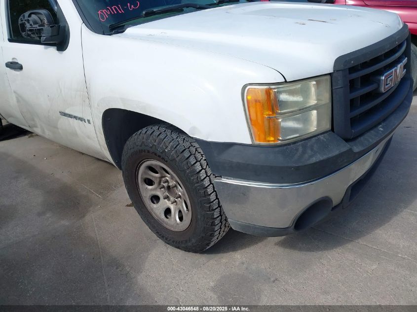2009 GMC Sierra 1500 Work Truck VIN: 1GTEC19C09Z239086 Lot: 43046548