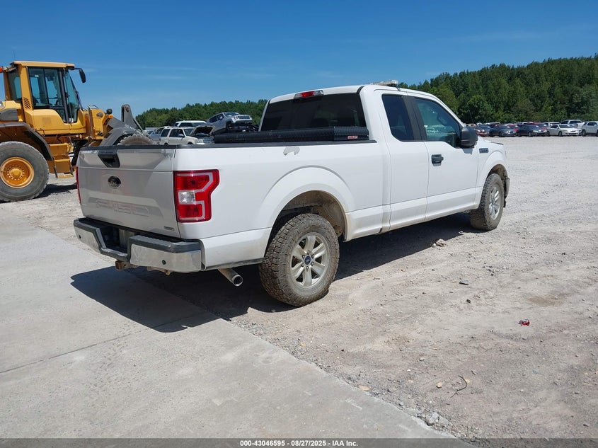 VIN 1FTEX1CG6JKD23846 2018 FORD F-150 XL