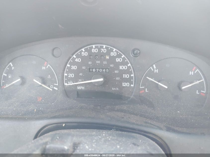 1997 Ford Ranger Splash/Xl/Xlt VIN: 1FTCR10A3VUA09003 Lot: 43046624