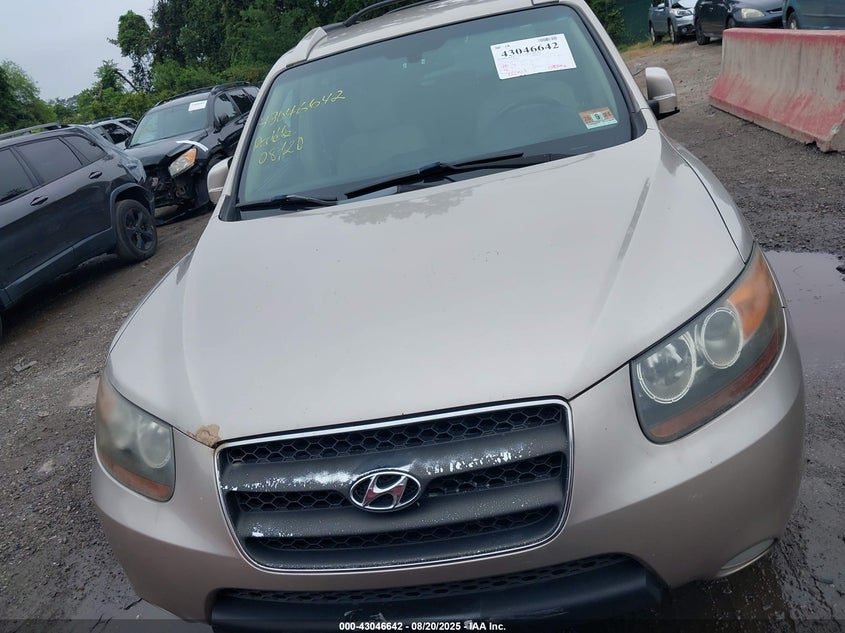 2007 Hyundai Santa Fe Limited/Se VIN: 5NMSH13E27H092690 Lot: 43046642