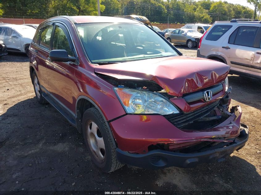 2009 Honda Cr-V Lx VIN: 5J6RE48379L002476 Lot: 43046814