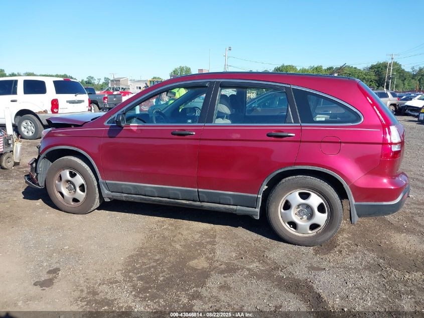 2009 Honda Cr-V Lx VIN: 5J6RE48379L002476 Lot: 43046814