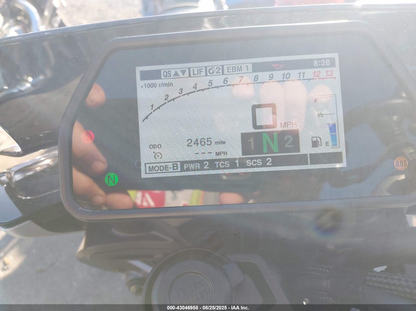 2025 Yamaha Mtn1000 VIN: JYARN79E2SA002017 Lot: 43046958