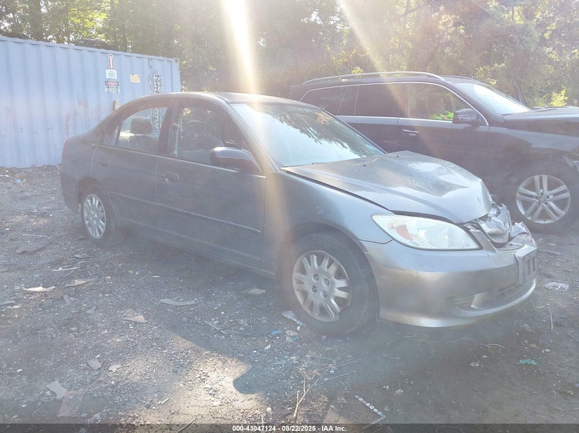 2HGES16535H593771 2005 Honda Civic Lx auction photo 1