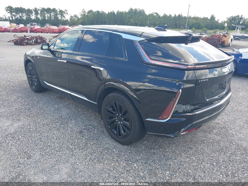 Vin: 1gykpprk8rz132850, lot: 43541393, cadillac lyriq luxury w/1sc 20243