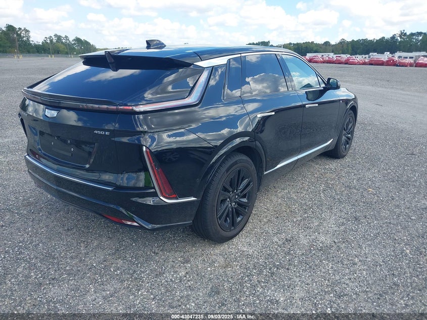 Vin: 1gykpprk8rz132850, lot: 43541393, cadillac lyriq luxury w/1sc 20244
