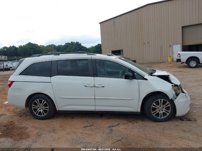 2011 Honda Odyssey Ex-L VIN: 5FNRL5H66BB057408 Lot: 43047304