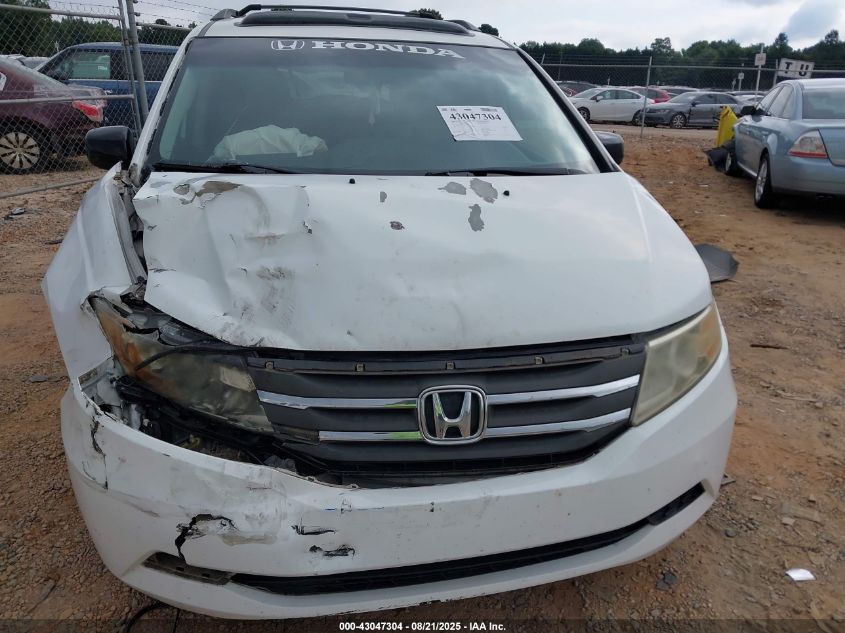 2011 Honda Odyssey Ex-L VIN: 5FNRL5H66BB057408 Lot: 43047304