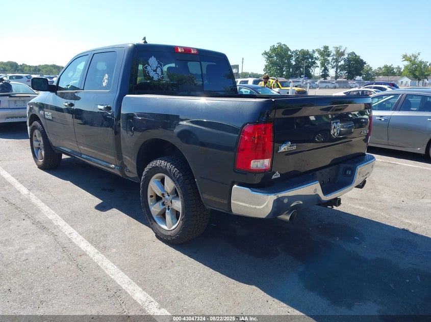 2018 RAM 1500 BIG HORN  4X4 5'7 BOX - 1C6RR7LT4JS344309
