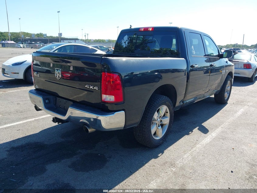 2018 RAM 1500 BIG HORN  4X4 5'7 BOX - 1C6RR7LT4JS344309