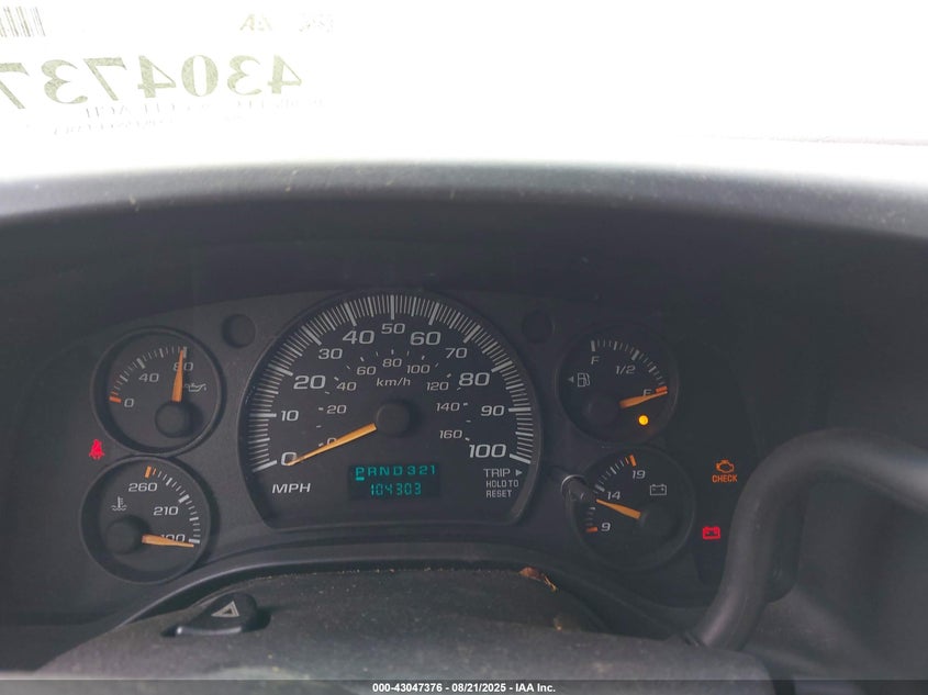 2003 Chevrolet Express Cutaway VIN: 1GBHG31V931213350 Lot: 43047376