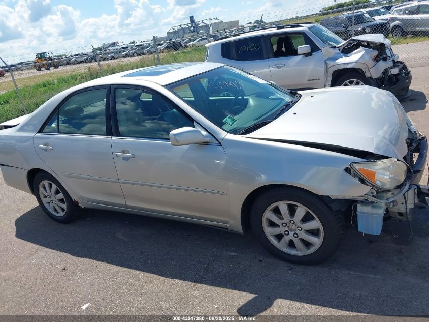 2003 Toyota Camry Xle V6 VIN: 4T1BF30K33U550358 Lot: 43047380