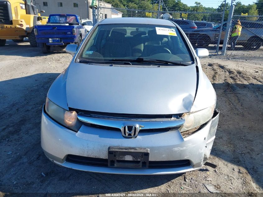 2008 Honda Civic Lx VIN: 1HGFA16538L063623 Lot: 43047421