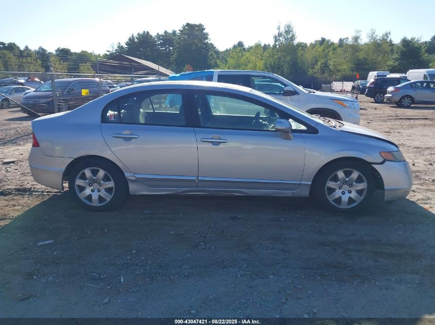 2008 Honda Civic Lx VIN: 1HGFA16538L063623 Lot: 43047421