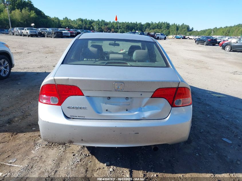 2008 Honda Civic Lx VIN: 1HGFA16538L063623 Lot: 43047421