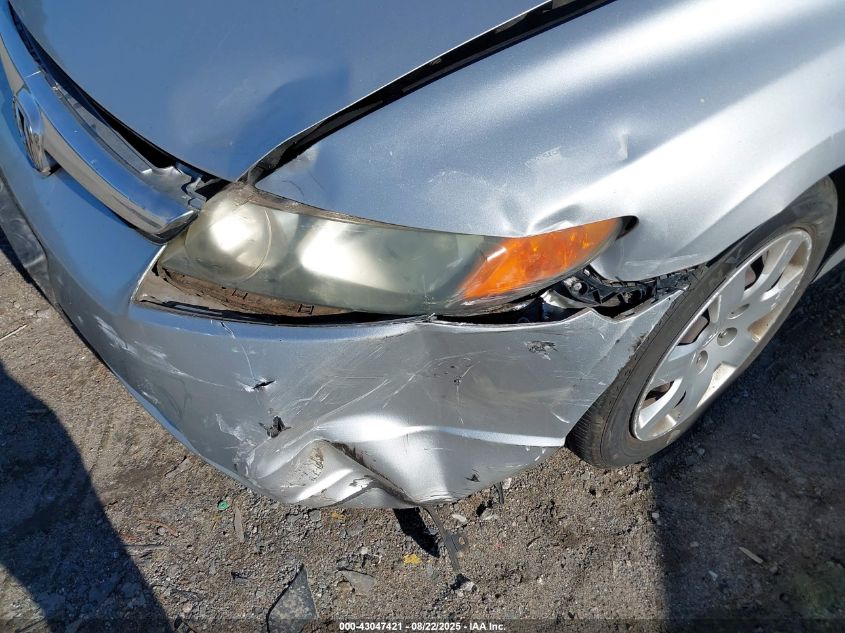 2008 Honda Civic Lx VIN: 1HGFA16538L063623 Lot: 43047421