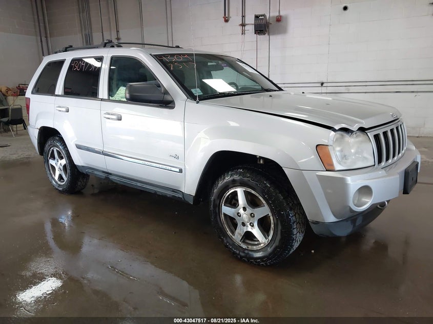 2006 Jeep Grand Cherokee Laredo silver other gasoline 1J4GR48K66C309880 photo #1