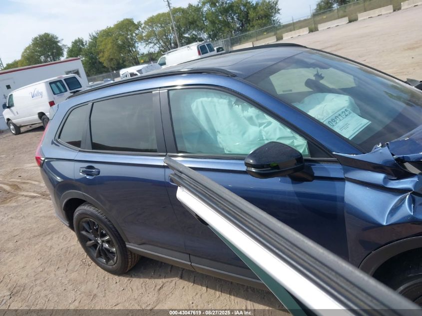 2026 Honda Cr-V Hybrid Awd Sport-L VIN: 7FARS6H80TE015798 Lot: 43047619