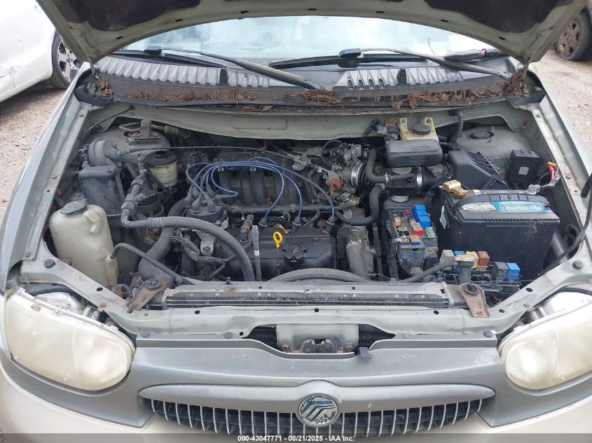 1999 Mercury Villager Estate/Sport VIN: 4M2XV11T8XDJ29857 Lot: 43047771