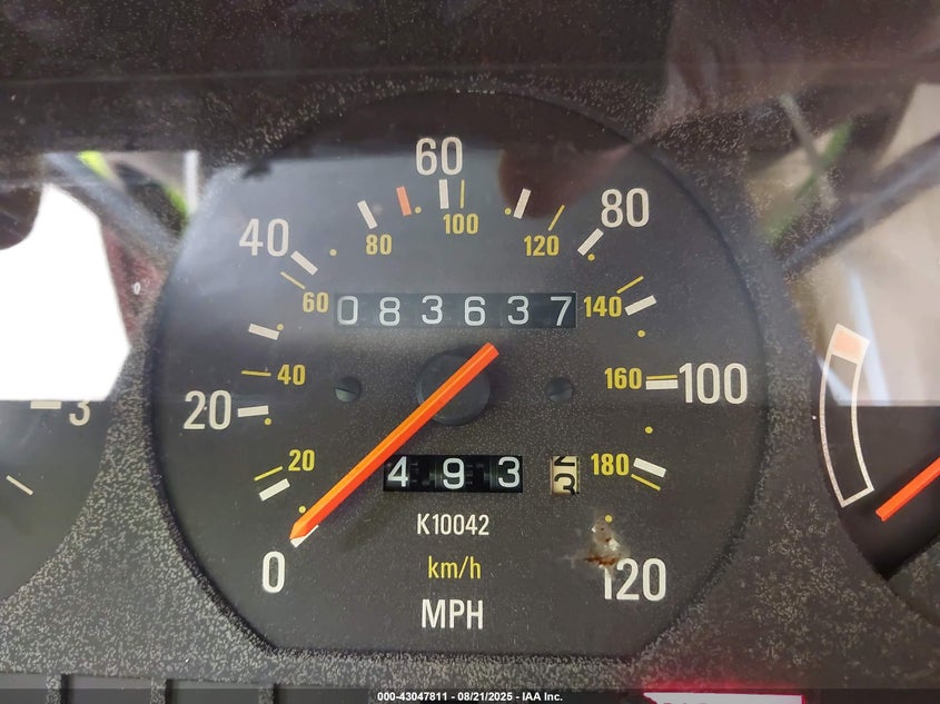 1991 Volvo 240 VIN: YV1AA8844M1435668 Lot: 43047811