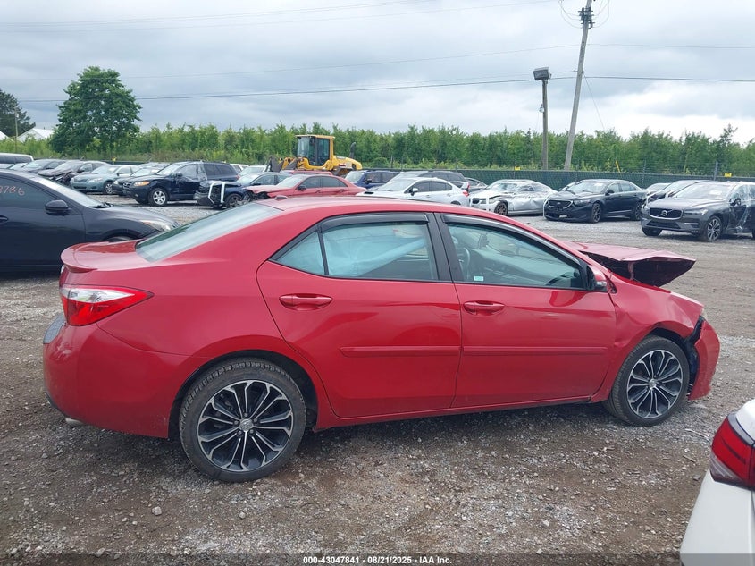 2016 Toyota Corolla S Premium VIN: 2T1BURHE9GC716249 Lot: 43047841