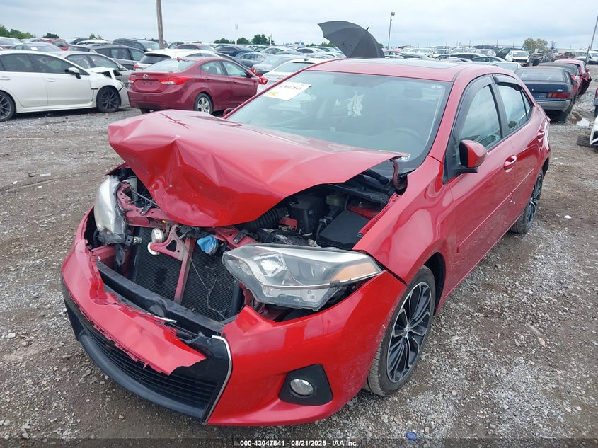 2016 Toyota Corolla S Premium VIN: 2T1BURHE9GC716249 Lot: 43047841