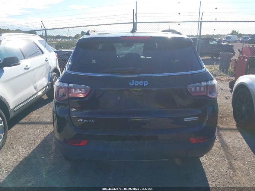 2018 Jeep Compass Latitude 4X4 VIN: 3C4NJDBBXJT139131 Lot: 43047873