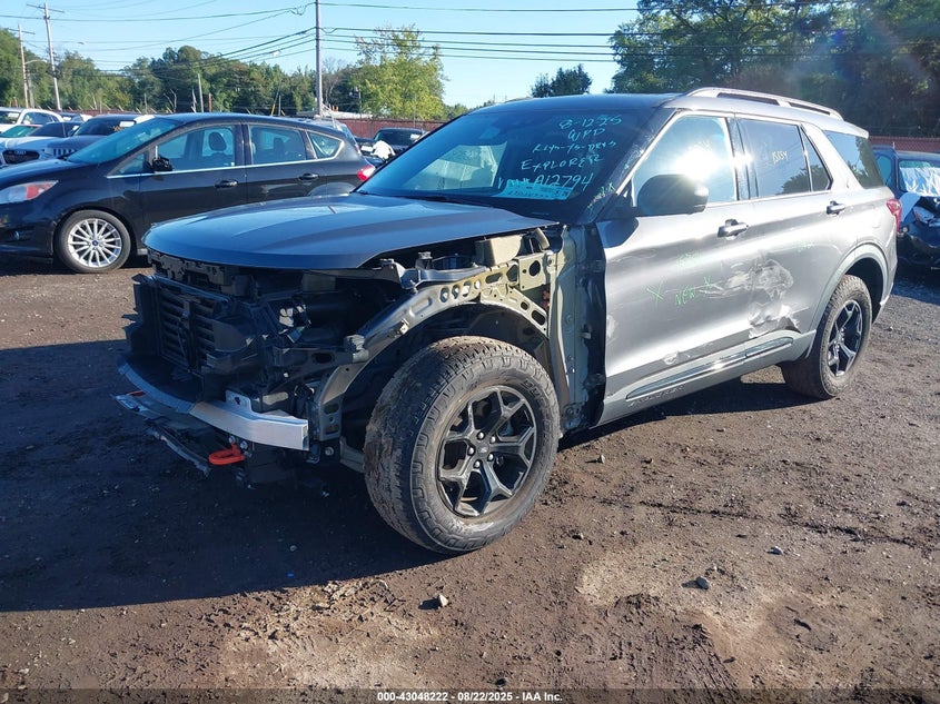 2023 Ford Explorer 2.3 Timberline Grey Lot 111043048222 Vin 1FMSK8JH7PGA12794