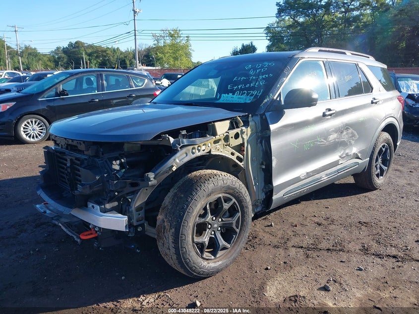 2023 Ford Explorer 2.3 Timberline Grey Lot 111043048222 Vin 1FMSK8JH7PGA12794