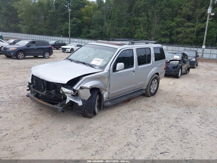 2006 Nissan Pathfinder Le silver other gasoline 5N1AR18U96C631078 photo #3