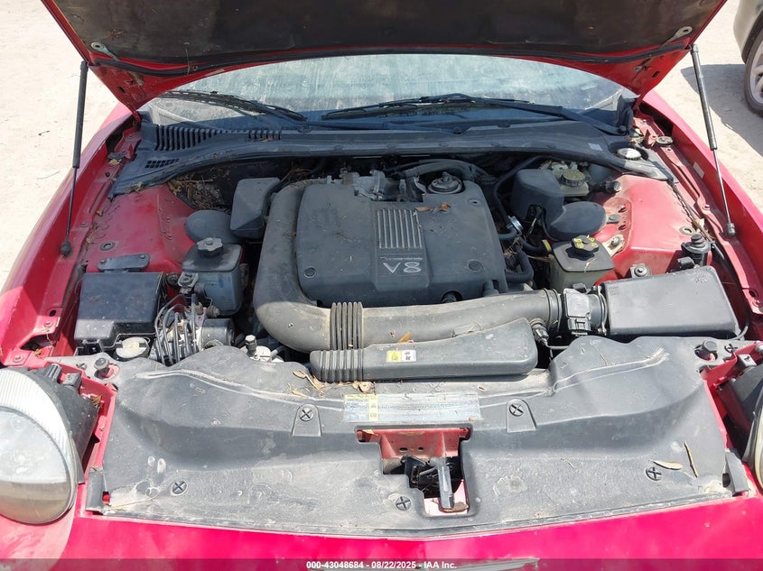 2002 Ford Thunderbird VIN: 1FAHP60A22Y101562 Lot: 43048684