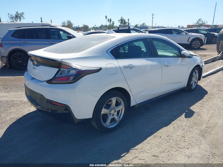 Vin: 1g1rc6s56hu151268, lot: 43542850, chevrolet volt lt 20174