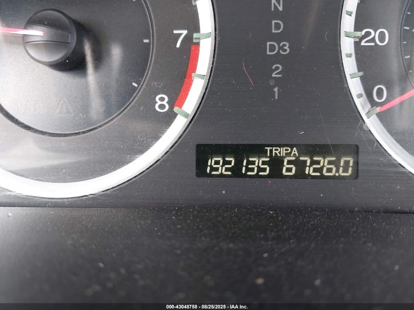 2009 Honda Accord 2.4 Ex-L VIN: 1HGCP26819A199389 Lot: 43048758