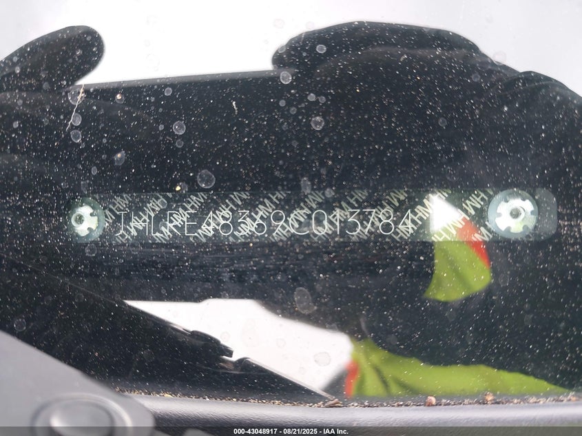 2009 Honda Cr-V Lx VIN: JHLRE48369C013784 Lot: 43048917