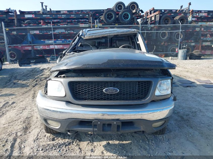 2002 Ford F-150 Lariat/Xlt VIN: 1FTRW08L82KD62539 Lot: 43048991