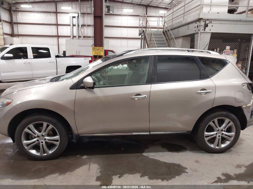 2010 Nissan Murano Le VIN: JN8AZ1MW0AW132192 Lot: 43049134
