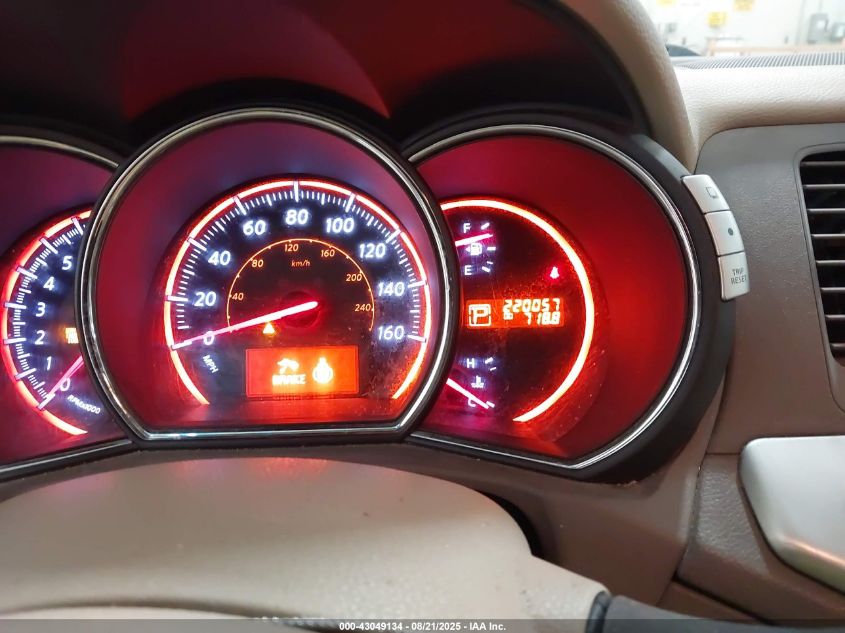 2010 Nissan Murano Le VIN: JN8AZ1MW0AW132192 Lot: 43049134