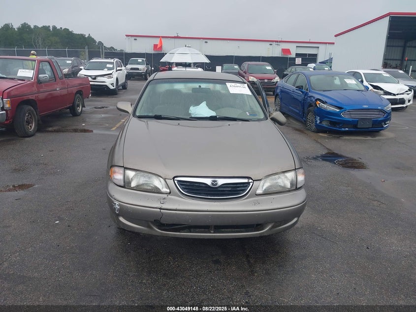 1998 Mazda 626 Dx/Lx VIN: 1YVGF22CXW5736434 Lot: 43049148