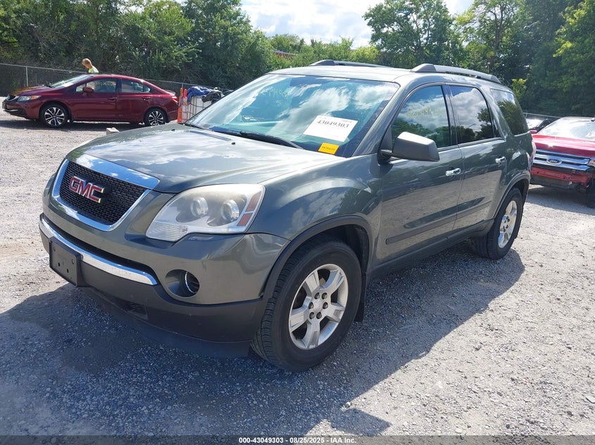Vin: 1gkkrned8bj187707, lot: 43543464, gmc acadia sl 20112