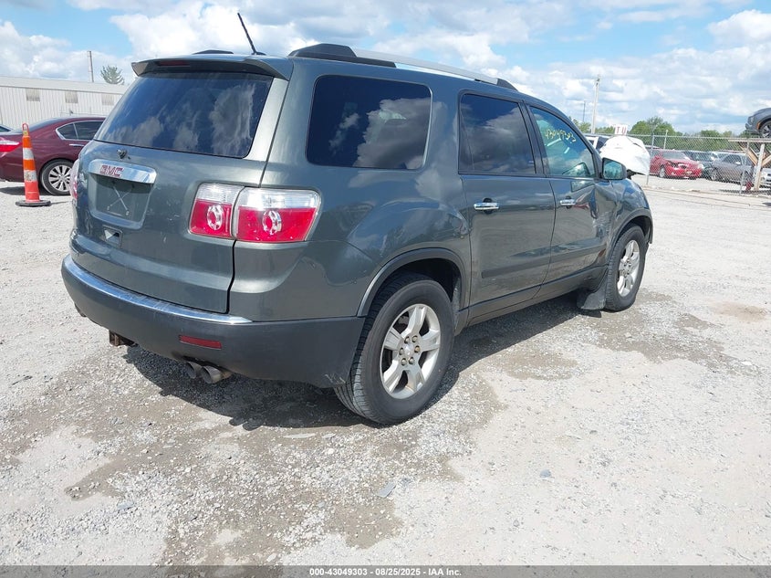 Vin: 1gkkrned8bj187707, lot: 43543464, gmc acadia sl 20114