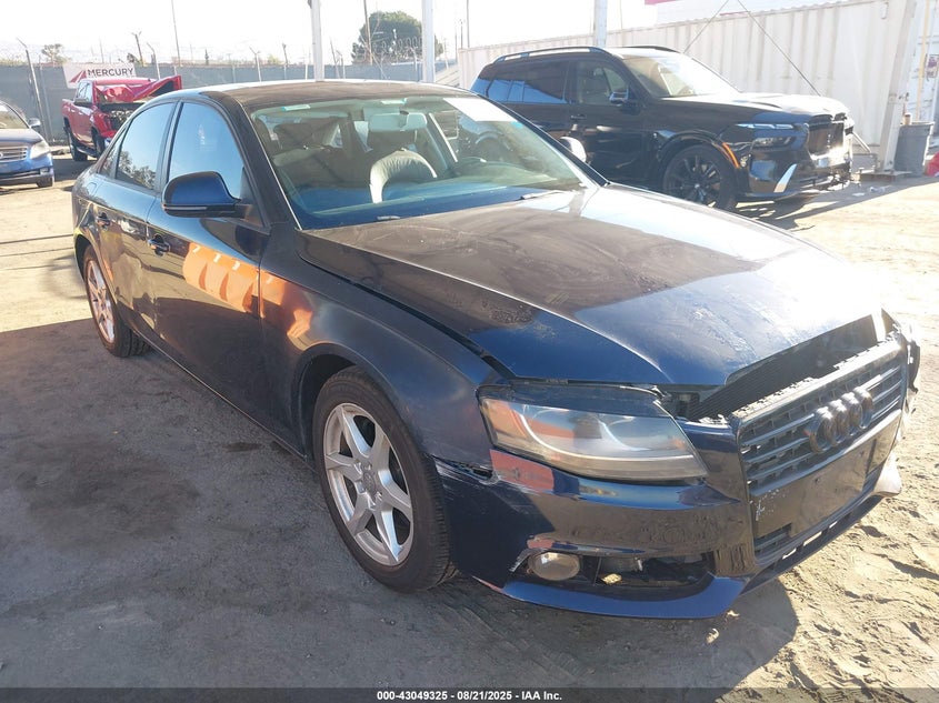 WAULF78K09N038206 2009 Audi A4 2.0T Premium auction photo 1