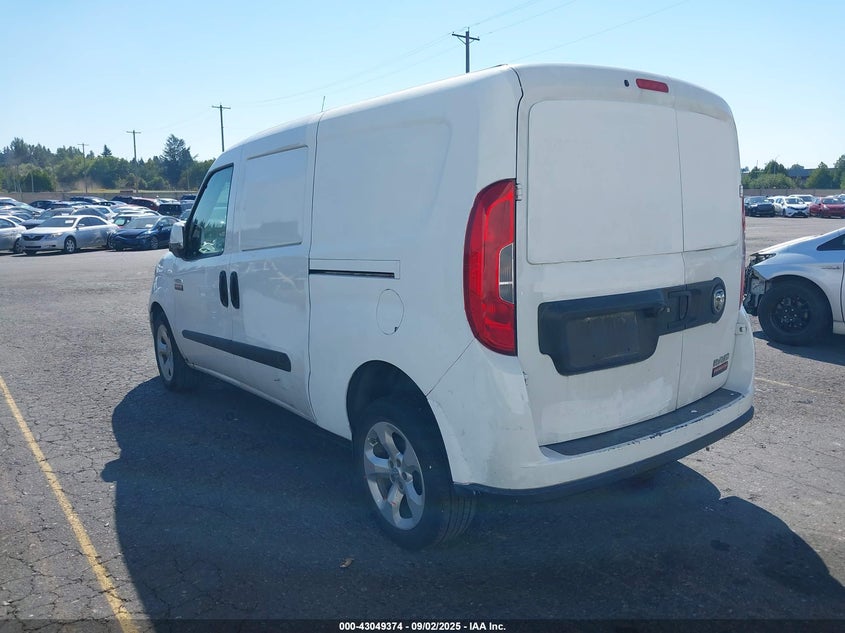 Vin: zfberfbtxf6954057, lot: 43543535, ram promaster city tradesman slt 20153