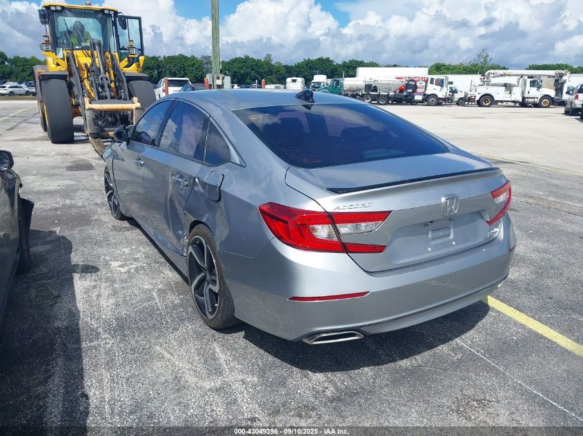 2021 Honda Accord Sport Special Edition VIN: 1HGCV1F40MA043950 Lot: 43049396