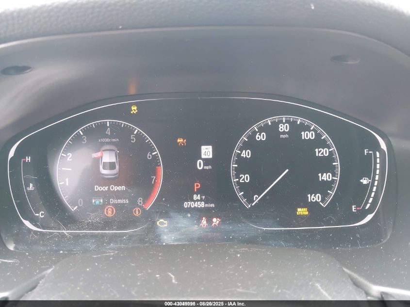 2021 Honda Accord Sport Special Edition VIN: 1HGCV1F40MA043950 Lot: 43049396