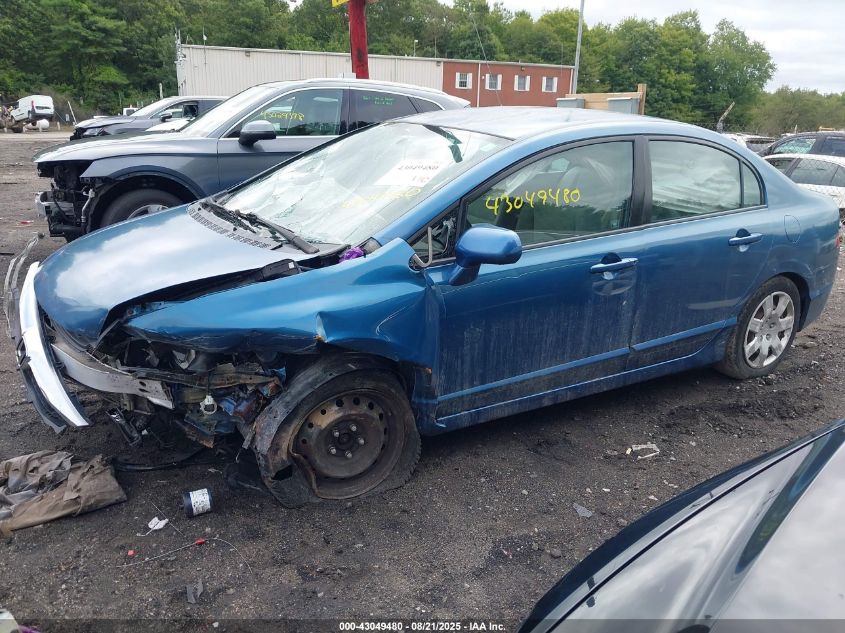 2010 Honda Civic Lx VIN: 2HGFA1F56AH569157 Lot: 43049480