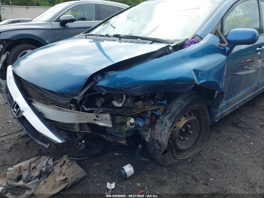 2010 Honda Civic Lx VIN: 2HGFA1F56AH569157 Lot: 43049480