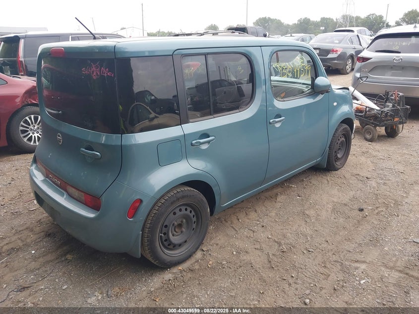 Vin: jn8az2kr7bt200283, lot: 43543761, nissan cube 1.8s 20114