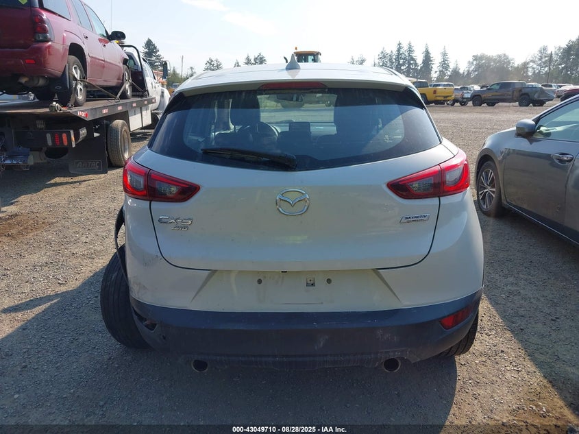 2018 Mazda Cx-3 2.0 Touring White Lot 111043049710 Vin JM1DKFC73J0301080
